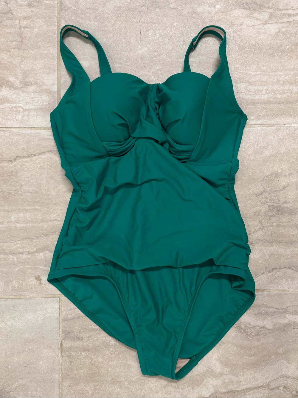 Kona Sol Green one piece swimsuit